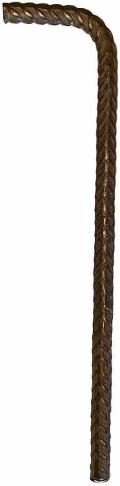 Ankerpen t.b.v. buigbare cortenstaal