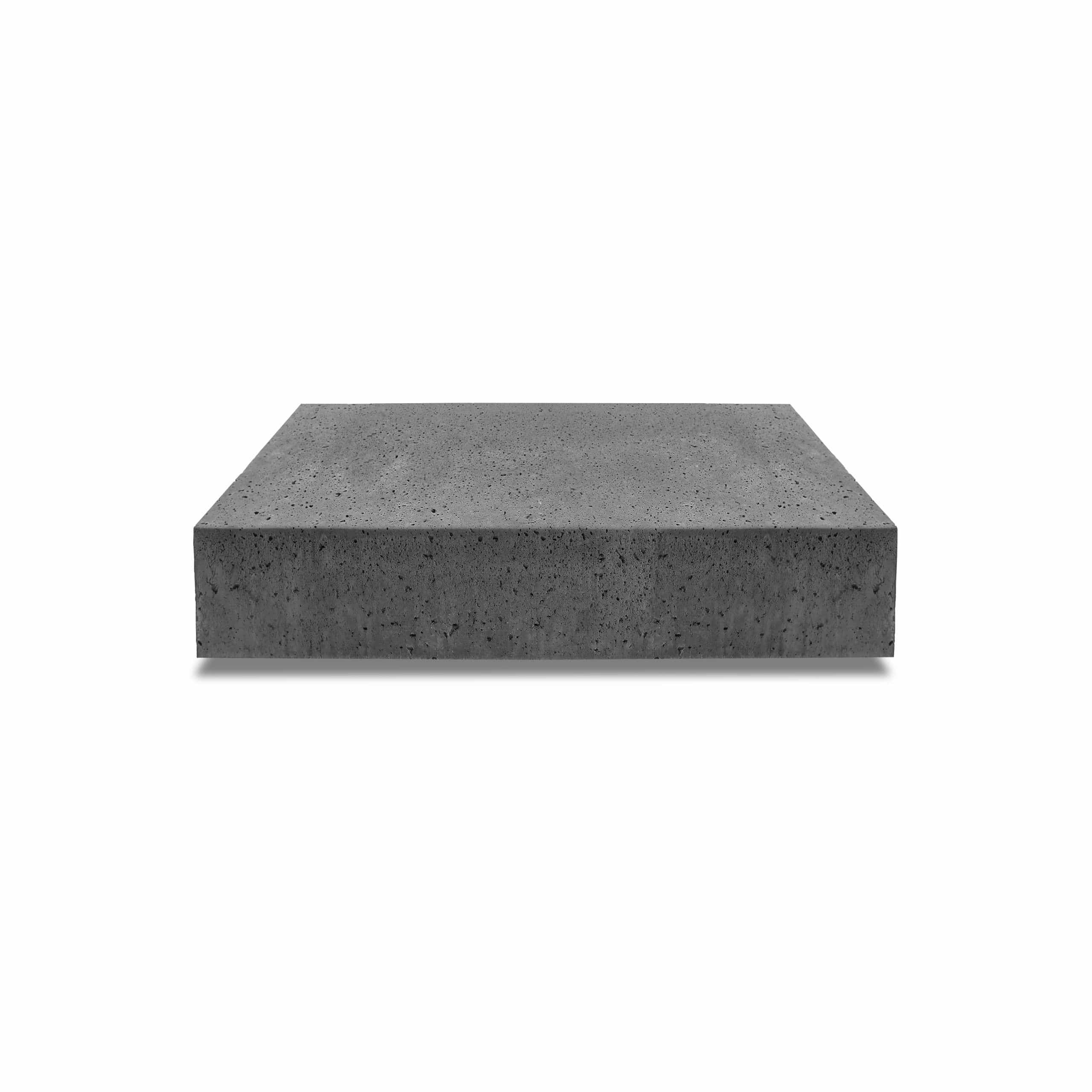 Halve traptreden 50x40cm Carbon