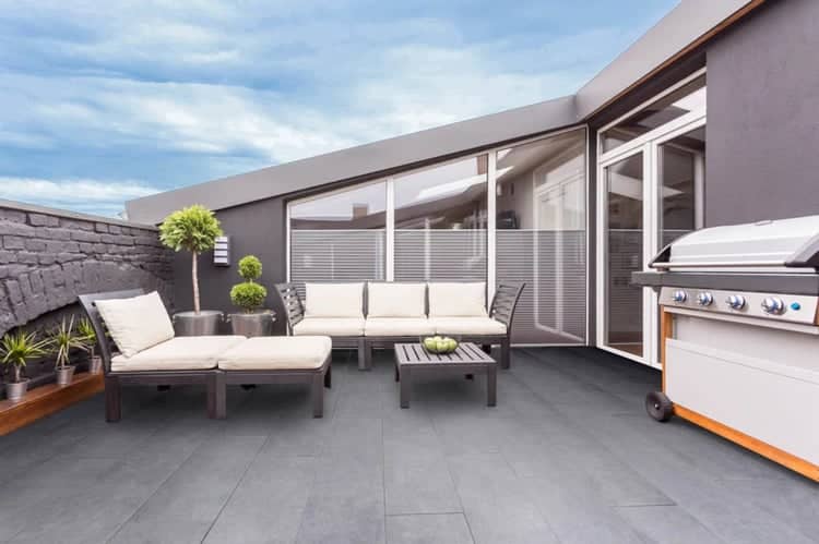 Siertegel Gecoat Type 1F 60x60x4 cm Grijs