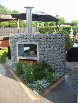 Gardeco Doorkijkhaard BBQ