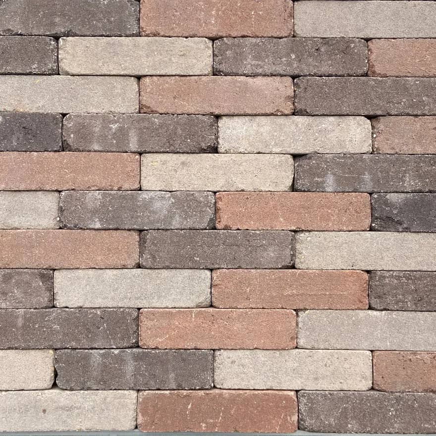 Tambour 20x5x7 mocca mix