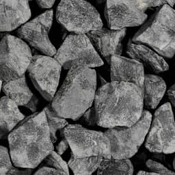 Basalt brokjes zwart 60-120 mm