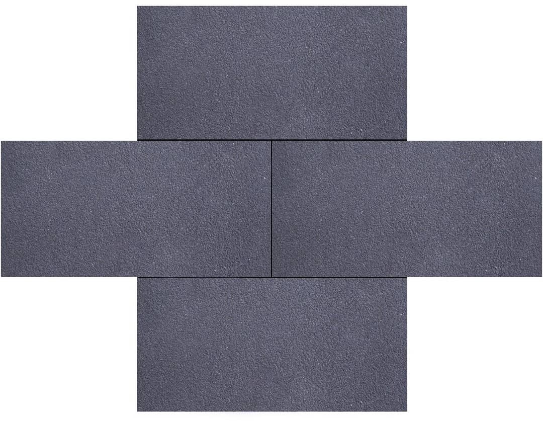 Granulati Nero Basalto Zwart