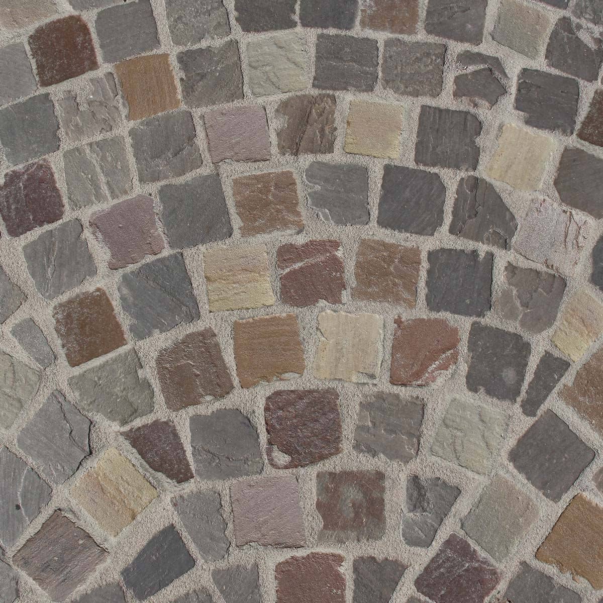 TB Greskei 10x10x5/7cm Tavel Beige/Bruin/Grijs