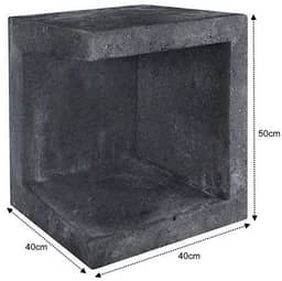 U-Element Hoek zwart