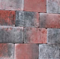 Tambour 20x30x6 rood/zwart