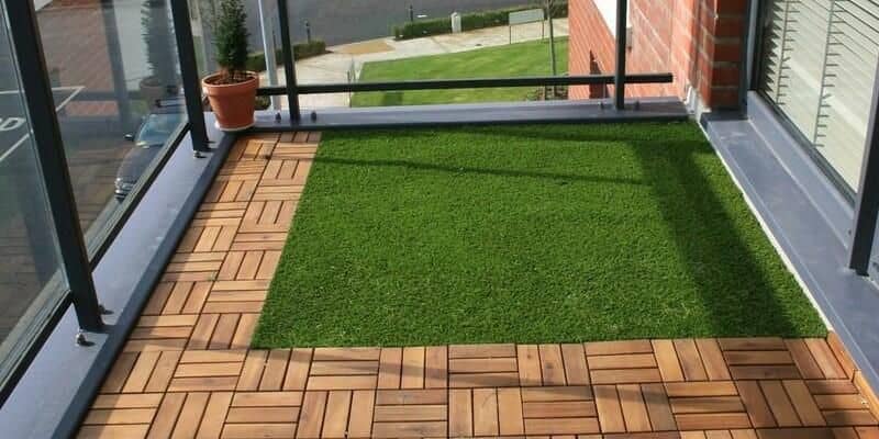Afbeelding van Een balkon met kunstgras: goed idee?