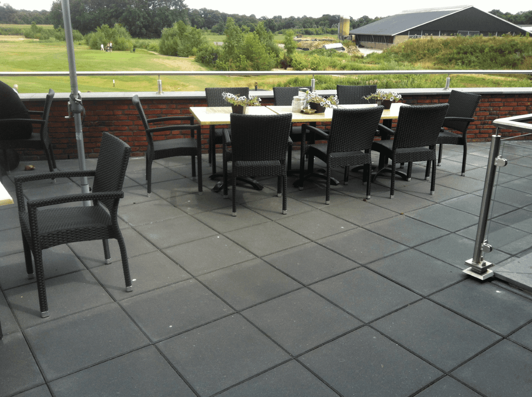 Betontegel Antraciet