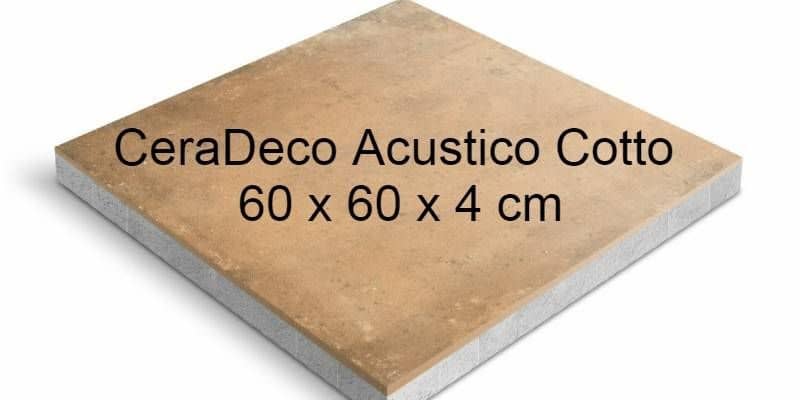 Afbeelding van CeraDeco Acustico Cotto: optimaal krachtig!