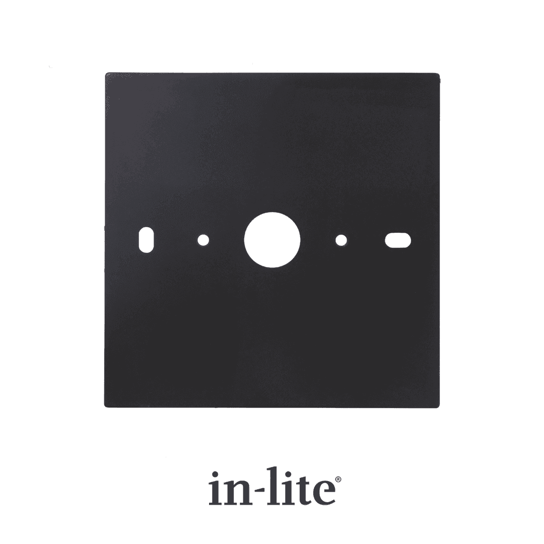 Evo mount wand 100-230v Dark montageplaat