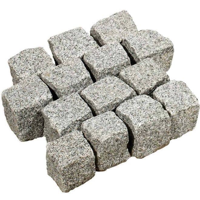  Kinderkoppen Portugees graniet grijs 8x11 cm