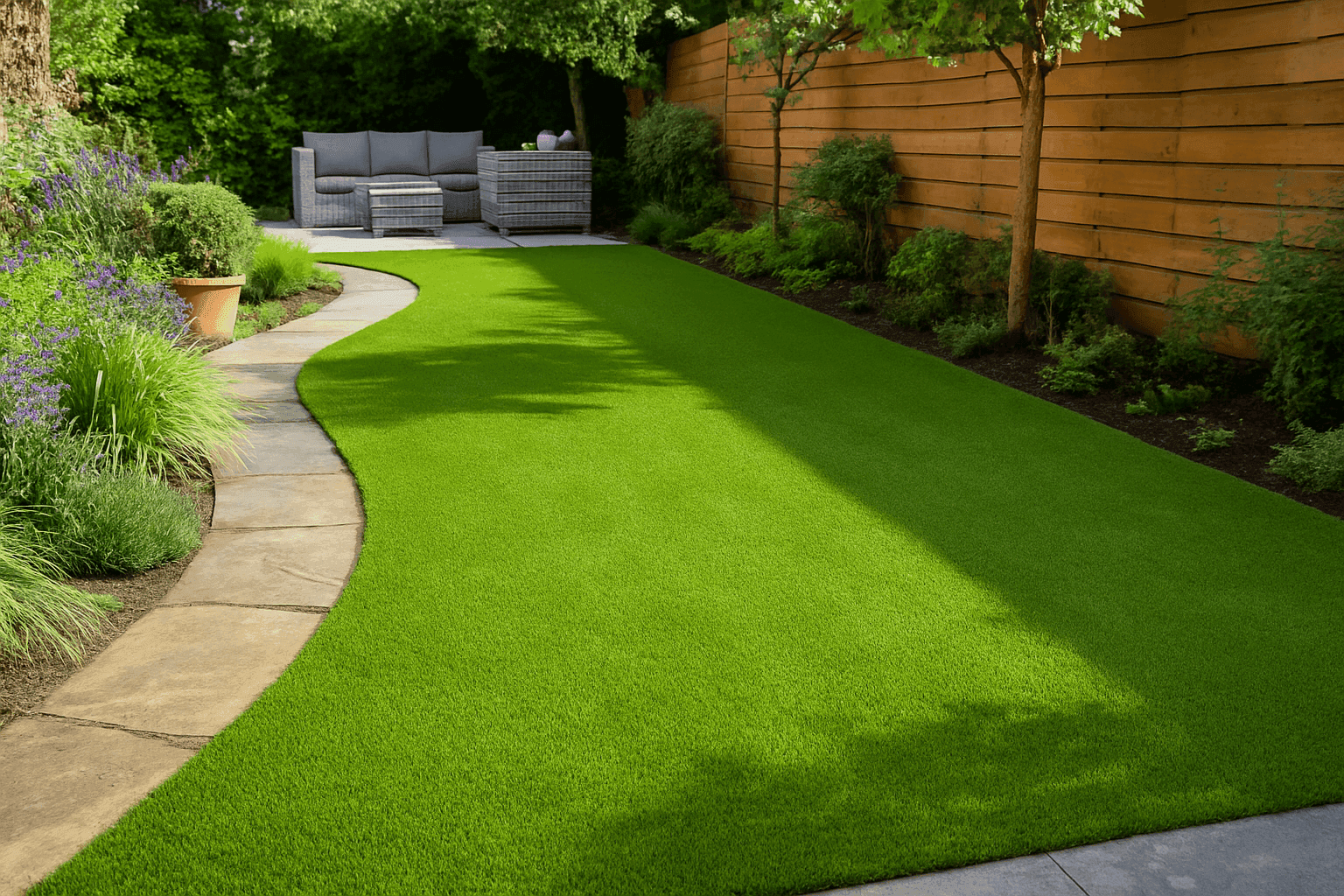 Afbeelding van 6 voordelen van kunstgras tegenover natuurgras