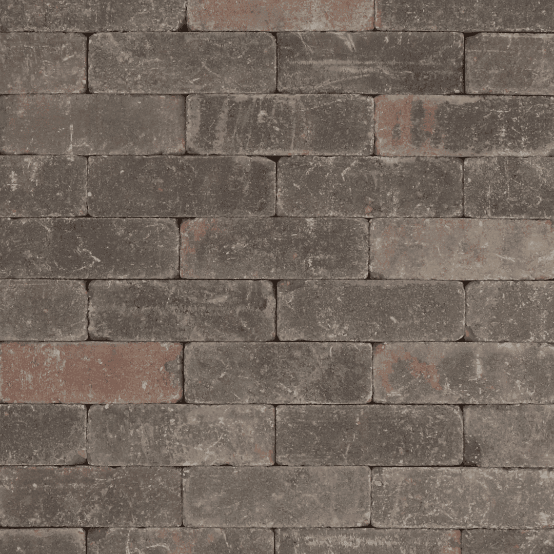 Metro Trommelsteen Brons genuanceerd