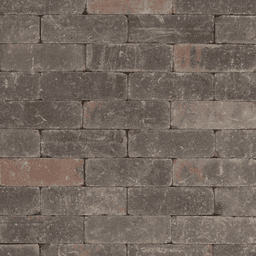 Metro Trommelsteen Brons genuanceerd