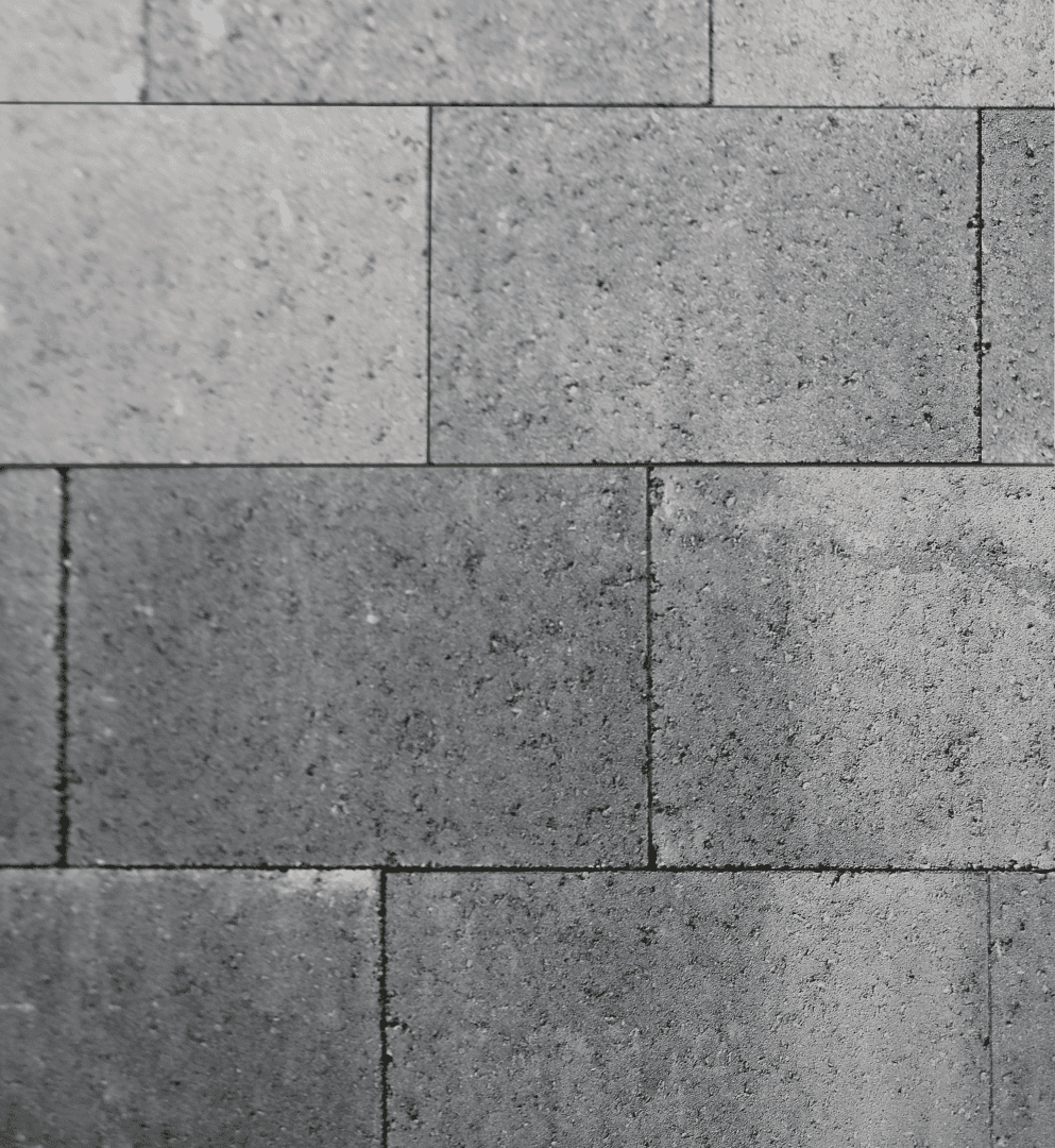 Metro Vlaksteen Grijs-zwart