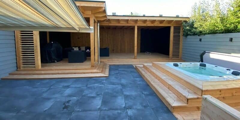 Afbeelding van Ontdek de Robusto Ceramica keramische tuintegels van Klijn Natuursteen