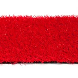 Rood kunstgras