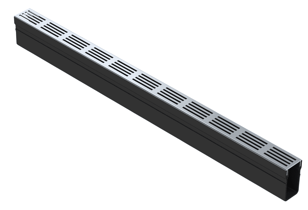 Slimline afwateringsgoot Aluminium