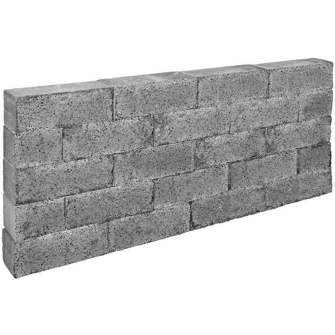 Splitted Rock 32x13x11 cm Grey/Black 2.0