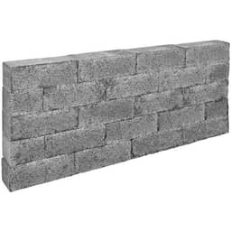 Splitted Rock 32x13x11 cm Grey/Black 2.0