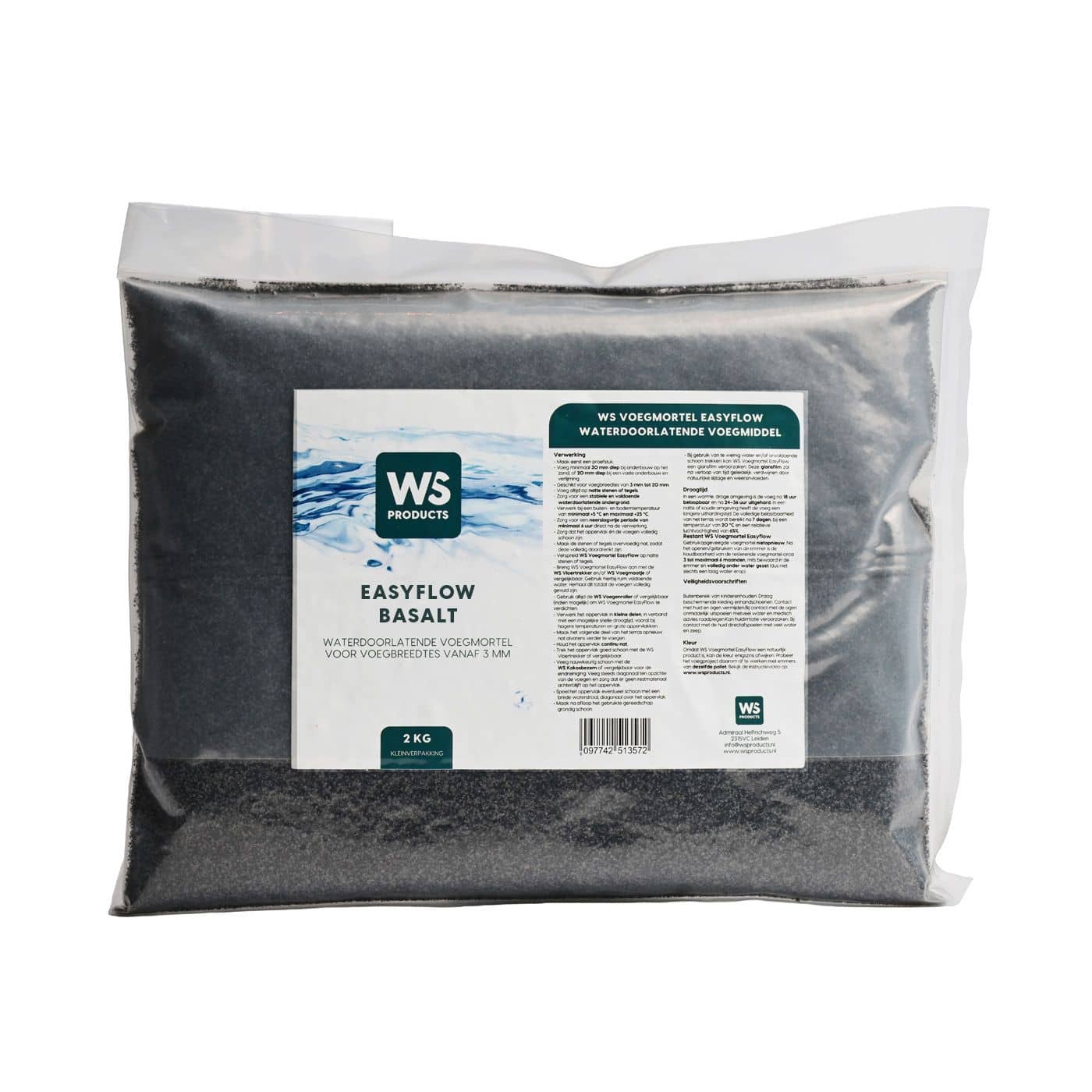 WS Voegmortel EasyFlow Basalt 2 kg