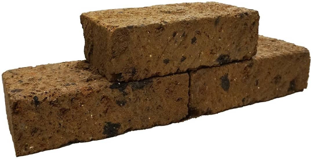 Stapelblok Tufsteen gezaagd geel 