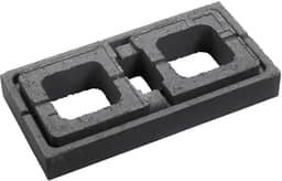 Globe muurelement L antraciet