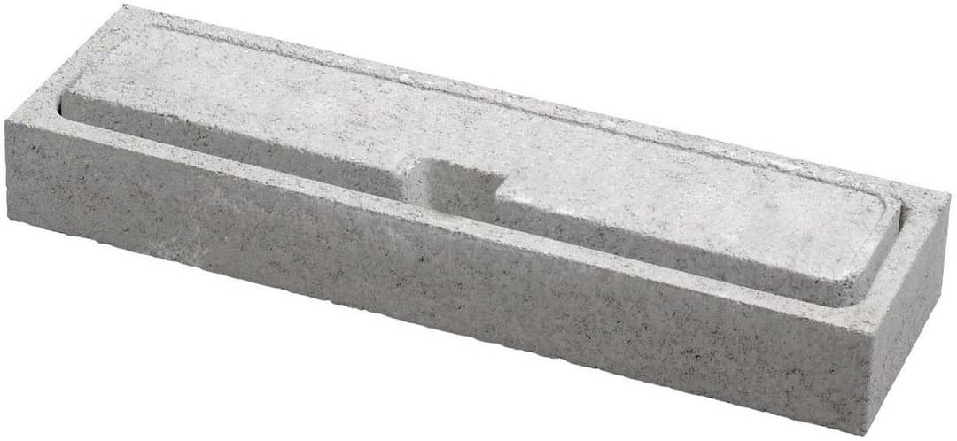 Globe muurelement S grijs