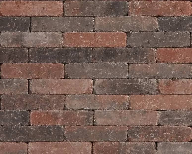 Tambour 20x5x7 rood/zwart