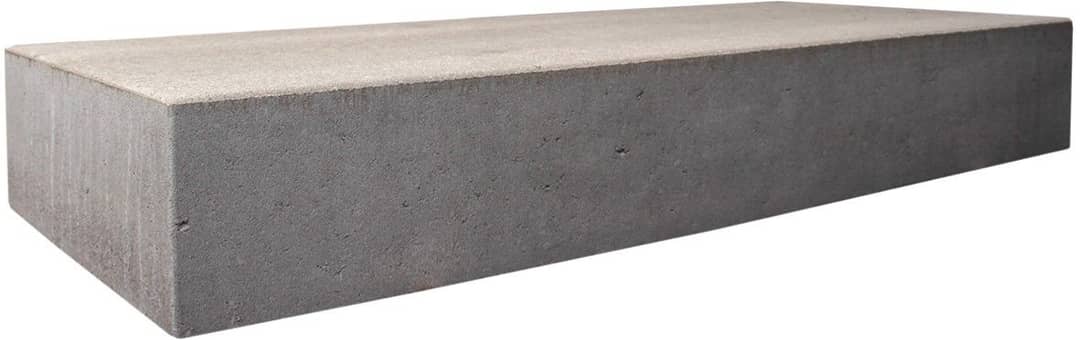 Traptrede massief grijs