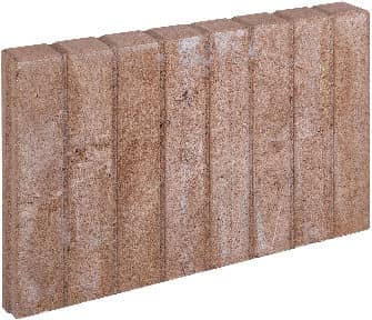 Mini Blokjesband bruin