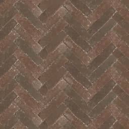 Abbeystones 20x5x7 cm gesmoord bruin met deklaag