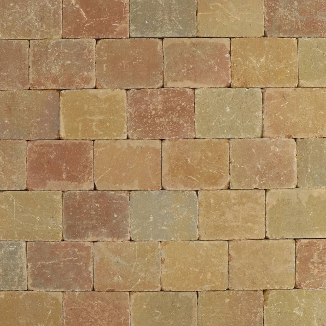 Trommelsteen 15x20x6 terrageel