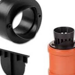 Topgoot 2 sluitstukken+onderuitlaat [44340]