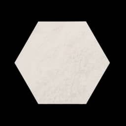 Staptegel Hexagon Quarzite Bianca o60x52x2cm