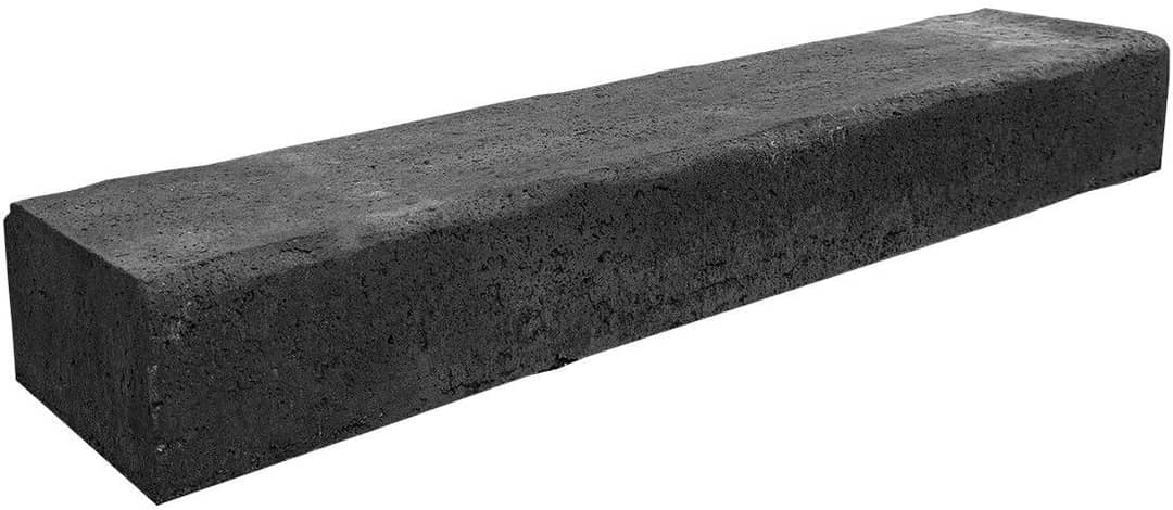 Retro Betonbiels zwart