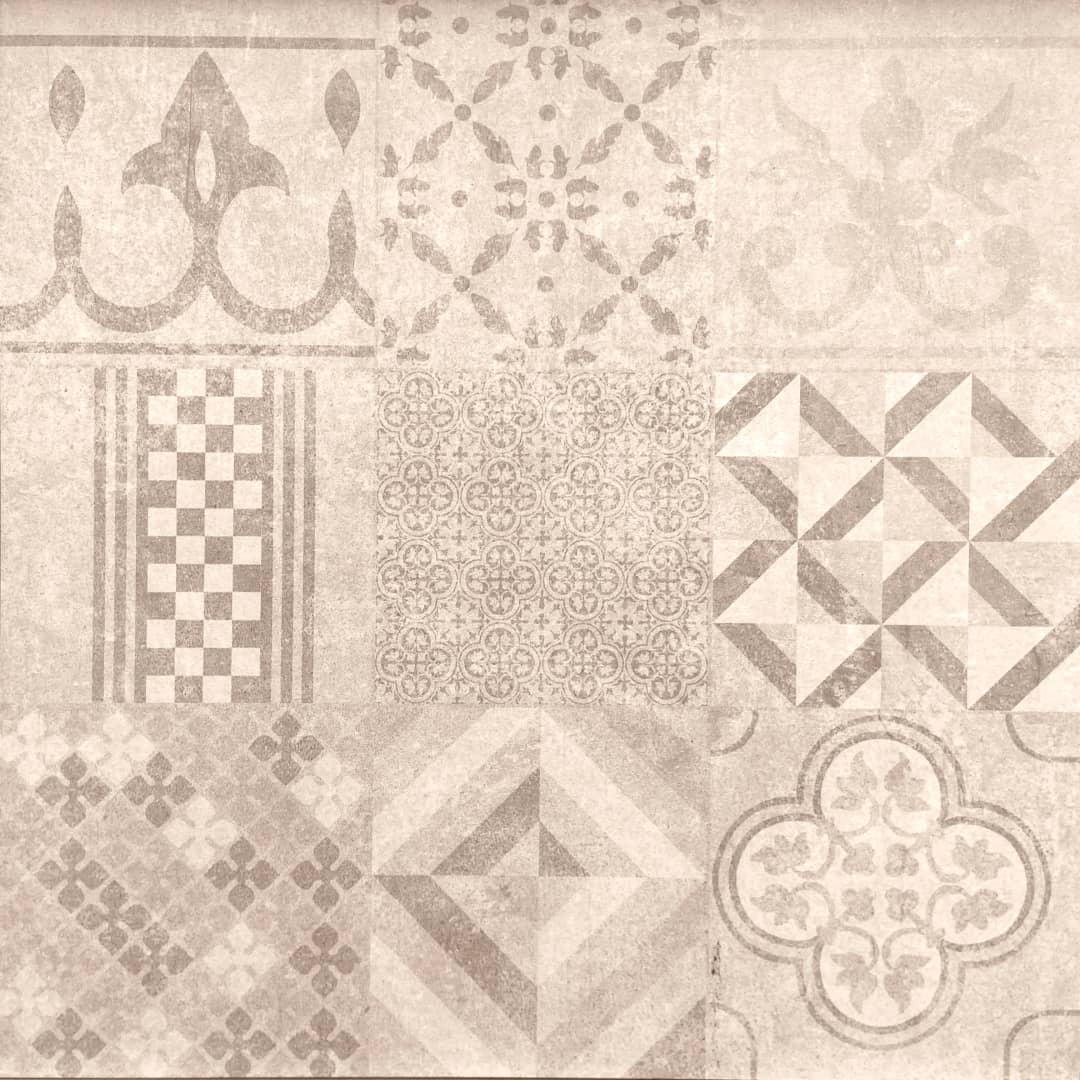 Ceramiton Titan 60x60x4cm Mosaïc Beige