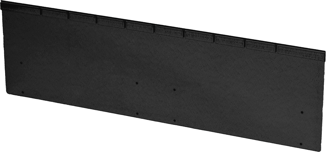 Zwarte kantopsluiting Flex