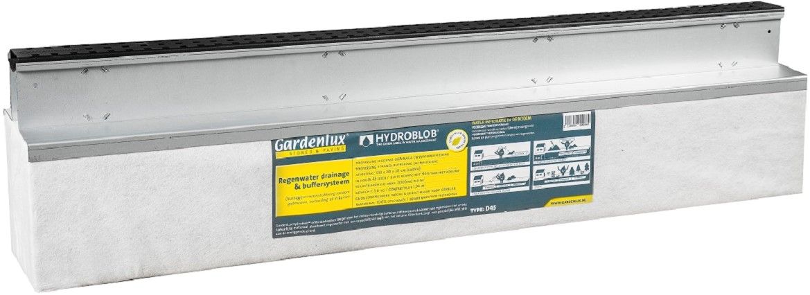 Hydroblob Slimline set grafiet incl. D45 unit SL55 GZ