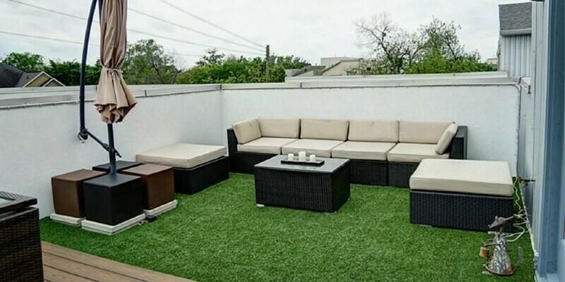 Afbeelding van Kunstgras op het dakterras leggen: waarom eigenlijk?