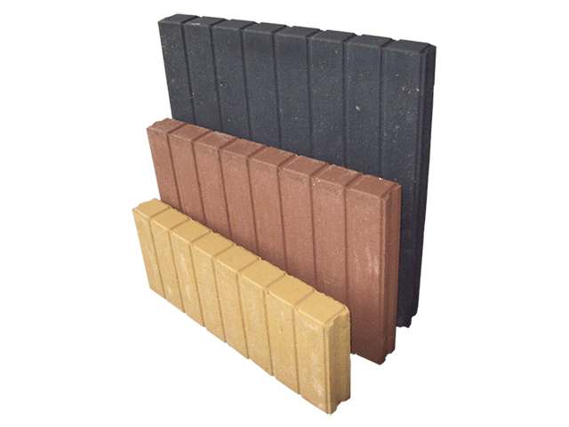 Blokjesband Zwart