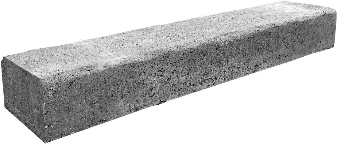 Retro Betonbiels grijs