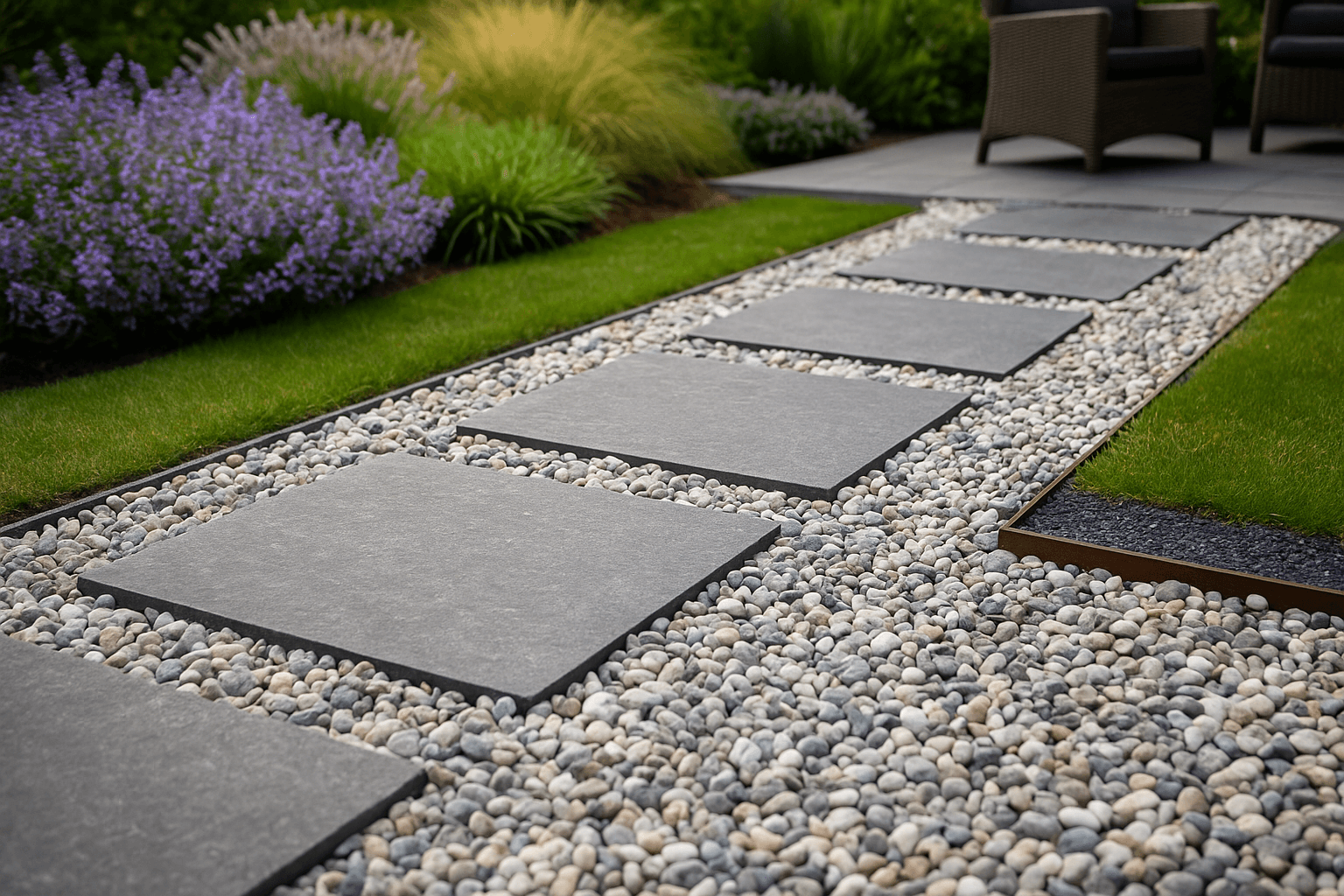 Bekijk onze blog over Siergrind en tegels combineren in je tuin