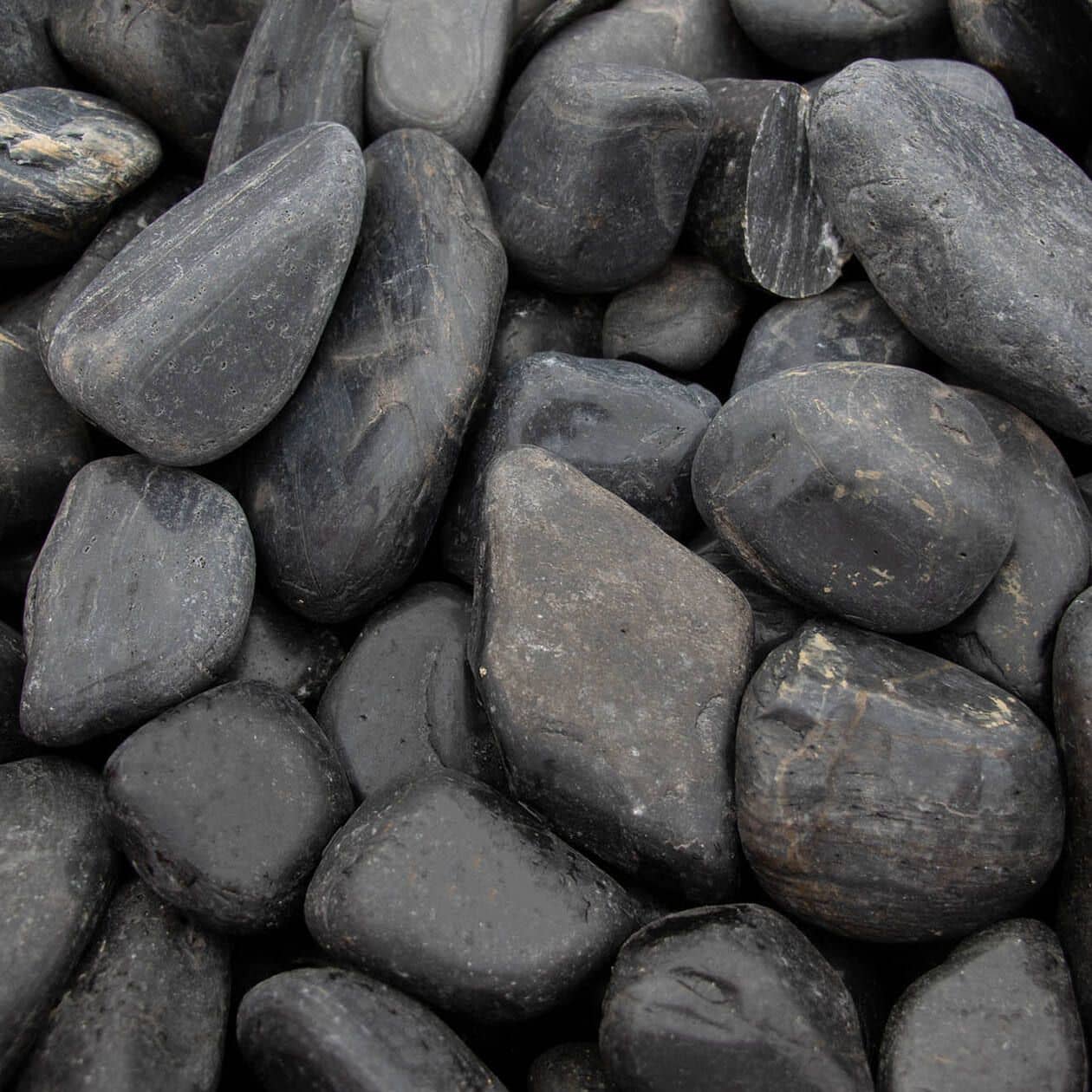 Glitter Stone Black 10-30 mm
