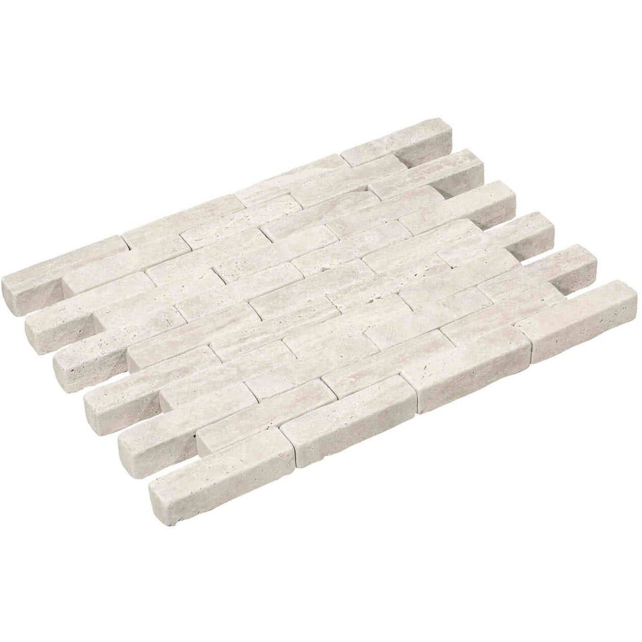 Waalformaat Travertin Ivory Cream 20x5x5 cm
