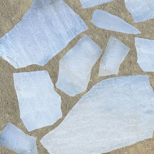 Flagstone Glacier Silver 80kg p/m²