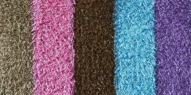 Afbeelding van Gekleurd kunstgras gebruiken: 4 ideeën van Nudetuin