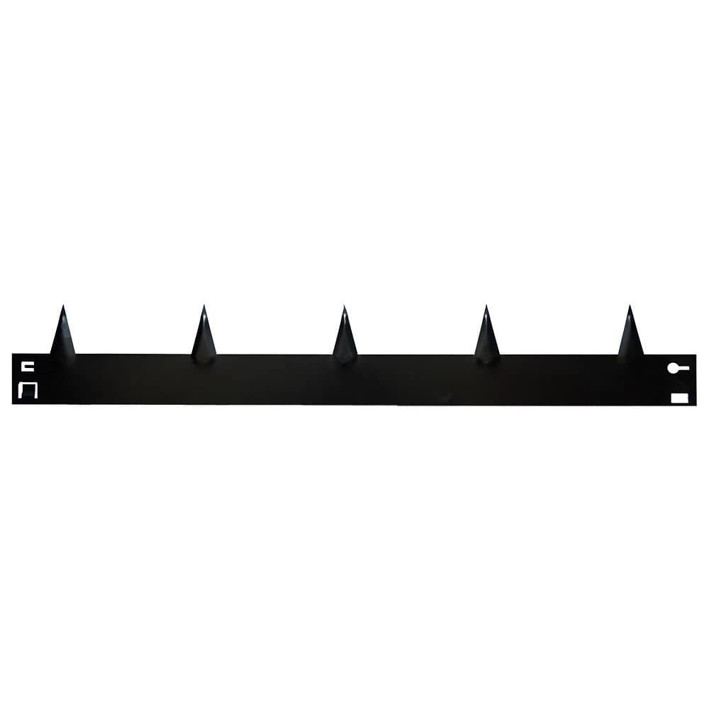 WS Stalen Borderrand Flexibel Zwart 24 x 106 cm