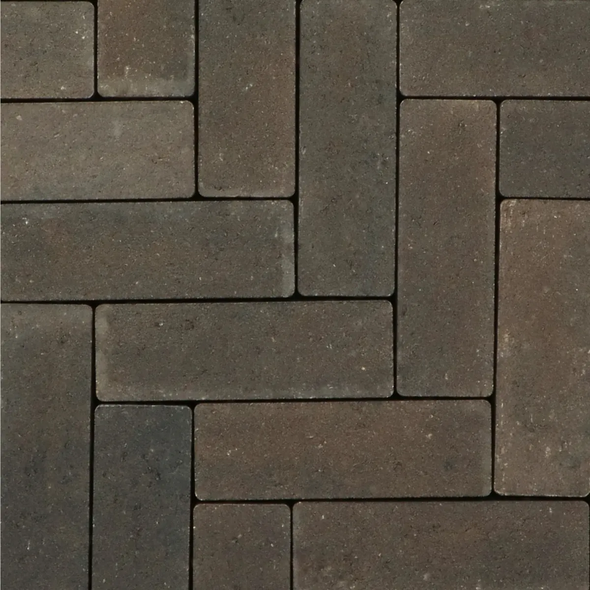 Strackstone+ Dikformaat 21x7x8 vlak havanna/antraciet genuanceerd PL3