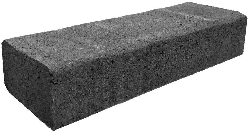 Retro Betonbiels zwart